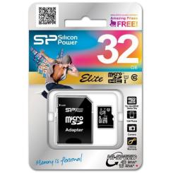 Карта памяти Silicon Power 32GB microSD Class 10 UHS-ISDR Фото 1