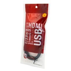 Дата кабель Extradigital USB 2.0 AM to Micro 5P 1.5m long connector Фото 4