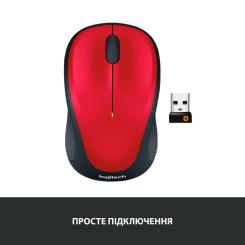 Мышка Logitech M235 Red Фото 4