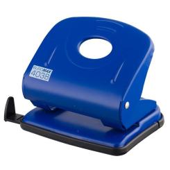 Дырокол Buromax metal, 30sheets, blue Фото