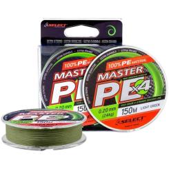 Шнур Select Master PE 150m 0.12мм 15кг Фото 1