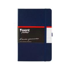 Книга записная Axent Partner, 125*195, 96sheets, square, blue Фото