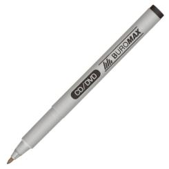 Маркер Buromax CD/DVD "JOBMAX", black, 0.6мм Фото 1