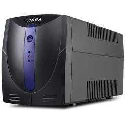 Источник бесперебойного питания Vinga LED 800VA plastic case Фото