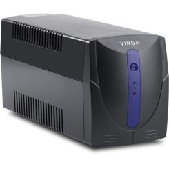 Источник бесперебойного питания Vinga LED 800VA plastic case Фото 1