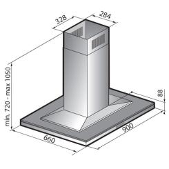 Вытяжка кухонная Freggia CHLA9X Фото 9
