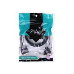 Кабель мультимедийный Vinga DVI M to DVI M 1.8m 24+1pin Фото 2