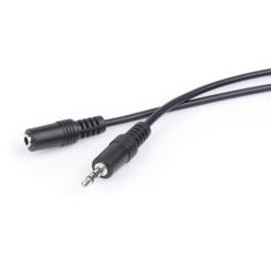 Кабель мультимедийный Vinga 3.5mm M to 3.5mm F 1.8m Фото 3