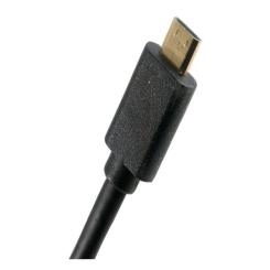 Кабель мультимедийный Extradigital HDMI M to HDMI micro M 0.5m Фото 2