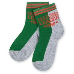 Носки детские Bross "College league " зеленые Фото