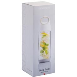 Бутылка для воды XD Modo Фруктовая 650мл серая крышка Фото 4