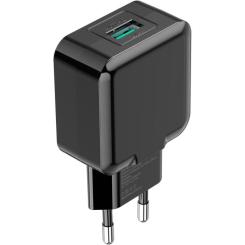 Зарядное устройство Grand-X CH-03B (5V/2,1A) Black Фото 3