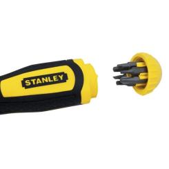 Набор отверток Stanley Multibit з храповим механізмом з 20-ма вставками Фото 2