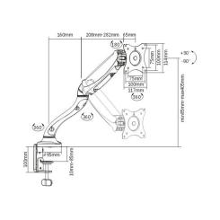 Кронштейн ITech MBSG-02F Фото 3