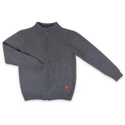Кофта детская Na на молнии вязаная Фото