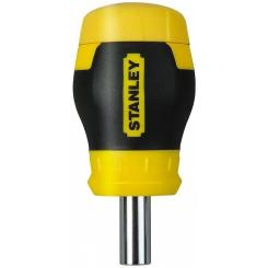 Набор отверток Stanley Multibit Stubby з 6 змінними бітами Фото 1