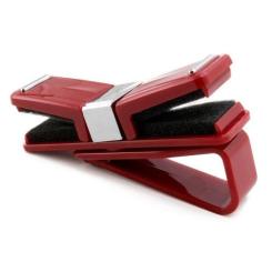 Универсальный автодержатель Extradigital для очков Glasses Holder Red Фото 2