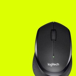 Мышка Logitech B330 Silent plus Black Фото 3