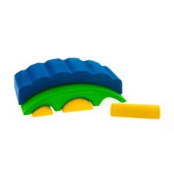 Конструктор Nic деревянный Все в замке синий Фото 4