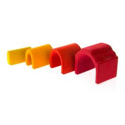 Конструктор Nic деревянный Все в замке синий Фото 7