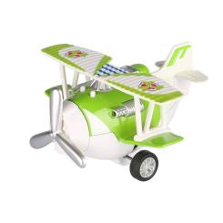 Спецтехника Same Toy Самолет металический инерционный Aircraft зеленый Фото