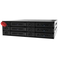 Бэкплейн Chieftec 1x5.25"/6x2.5" Hot-Swap Metal Фото 1