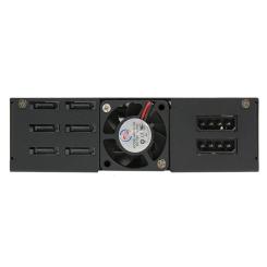 Бэкплейн Chieftec 1x5.25"/6x2.5" Hot-Swap Metal Фото 5