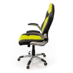 Кресло игровое Аклас Форсаж-8 PL TILT Лаймовое Фото 2