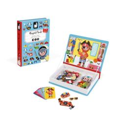 Развивающая игрушка Janod Магнитная книга Наряды для мальчика Фото 4