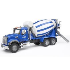 Спецтехника Bruder бетоновоз Mack Granite М1:16 cиний (02814) Фото 1