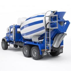 Спецтехника Bruder бетоновоз Mack Granite М1:16 cиний (02814) Фото 5
