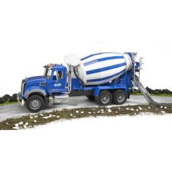 Спецтехника Bruder бетоновоз Mack Granite М1:16 cиний (02814) Фото 6