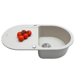 Мойка кухонная Perfelli IZETTA OGI 114-78 LIGHT BEIGE Фото 2