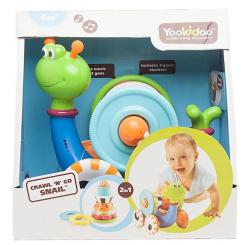 Каталка Yookidoo Музыкальная улитка Фото 11