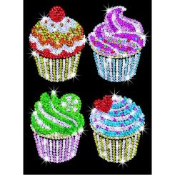 Набор для творчества Sequin Art BLUE Cupcakes Фото