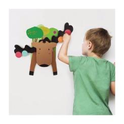 Развивающая игрушка Oribel Настенная Лось Гуфи Фото 1