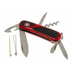 Нож Victorinox Evolution Grip черный / красный Фото 1