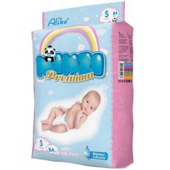 Подгузники Mimzi S 3-6 кг 84 шт Фото 2