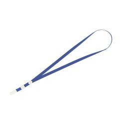 Шнурок для бейджа Buromax 460х10 мм Blue Фото