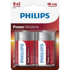 Батарейка Philips D LR20 Power Alkaline * 2 Фото