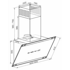 Вытяжка кухонная Kaiser AT9445ELFADECO Фото 3