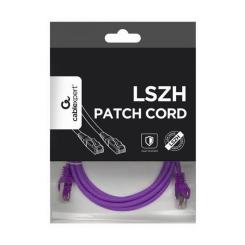 Патч-корд Cablexpert 3м S/FTP Cat 6A CU LSZH violet Фото 3