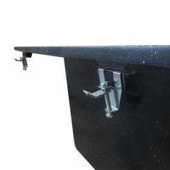 Мойка кухонная Ventolux MONICA (SPACE BLACK) Фото 4