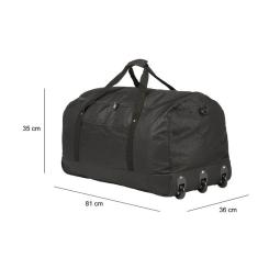 Сумка дорожная TravelZ на колесах Wheelbag 100 Black Фото 1