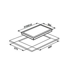 Варочная поверхность Liberty PG3121BS-CCI(457) Фото 1