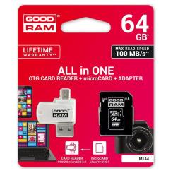 Карта памяти Goodram 64GB microSDXC class 10 UHS-I Фото 1