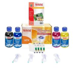 Комплект перезаправляемых картриджей WWM Epson Stylus SX125/SX130/SX235W Фото