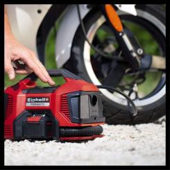 Автомобильный компрессор Einhell X-Change PRESSITO гибридный Фото 1