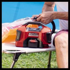 Автомобильный компрессор Einhell X-Change PRESSITO гибридный Фото 3