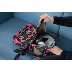 Рюкзак для ноутбука 2E 13" TeensPack Triangles, black Фото 11